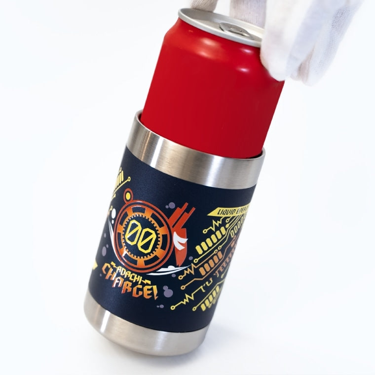 足立レイ 缶クーラーレッド