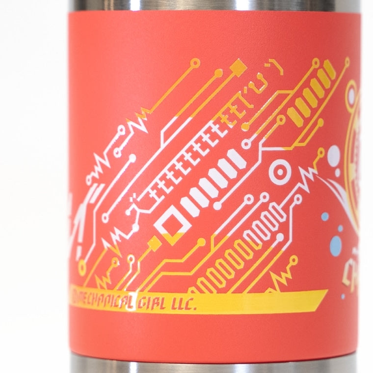 足立レイ 缶クーラーレッド