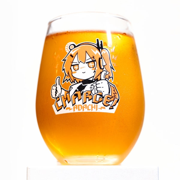 足立レイ 冷感グラス