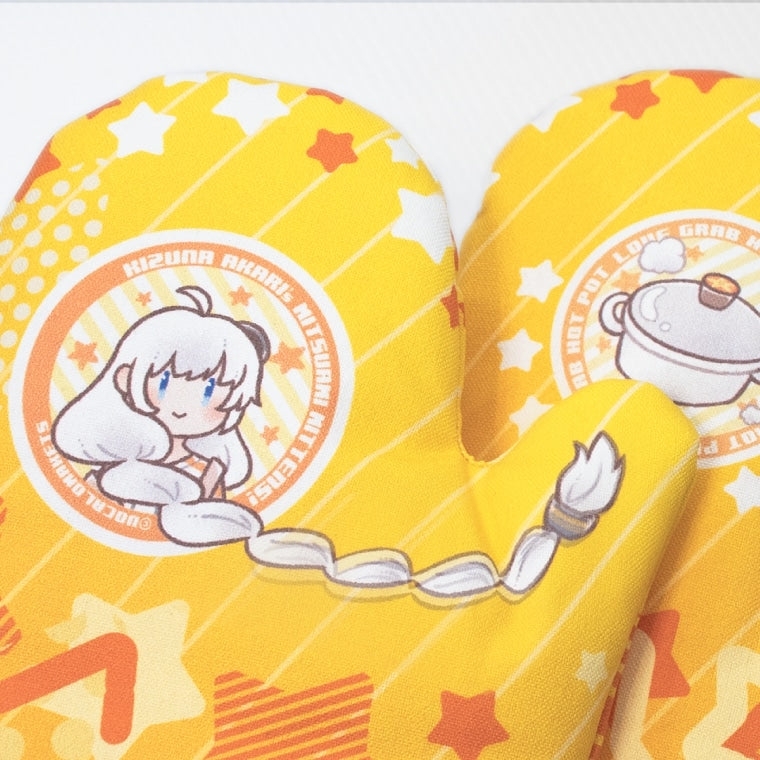 あかりちゃんのみつあみミトン